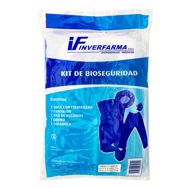 Kit Bioseguridad - 5 Pieza Inverfarma - Imagen 2