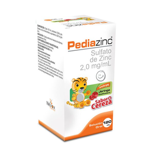 Pediazinc Solución Oral 120 Ml