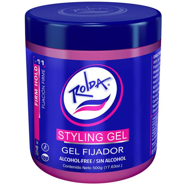 Gel Fijador Rolda Morado 500 Gr