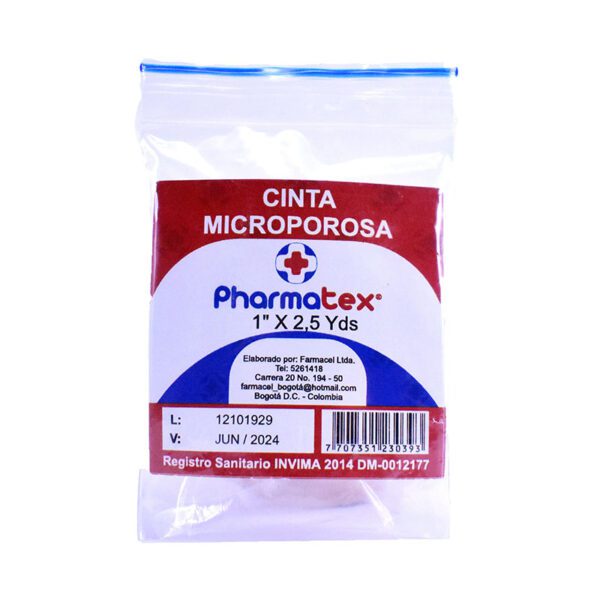 Micropore Pharmatex Piel 1 X 2.5 Yardas - Imagen 2