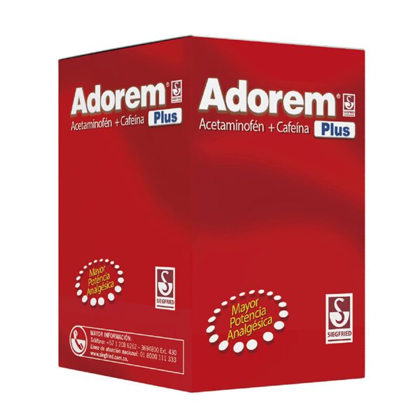 Adorem Plus 100 Tabletas