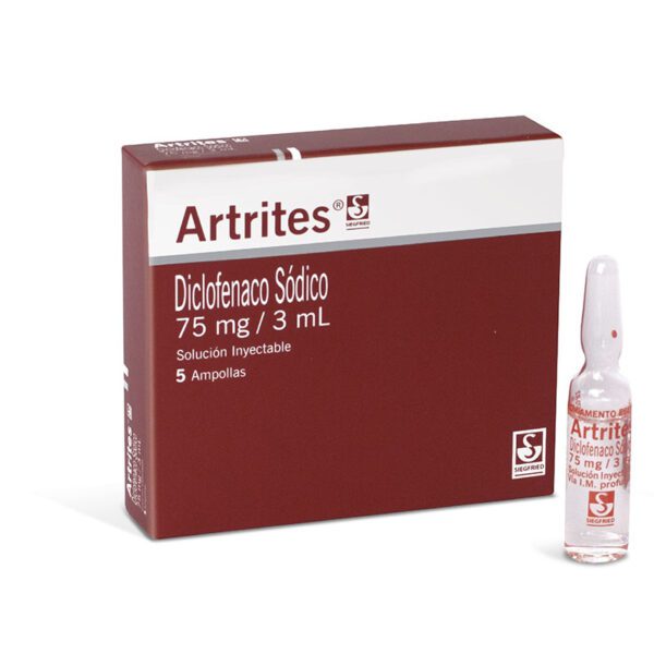 Artrites 75 Mg 3 Ml 5 Ampollas - Imagen 2