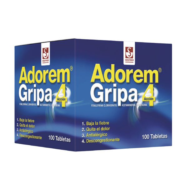 Adorem Gripa 100 Tbs - Imagen 2