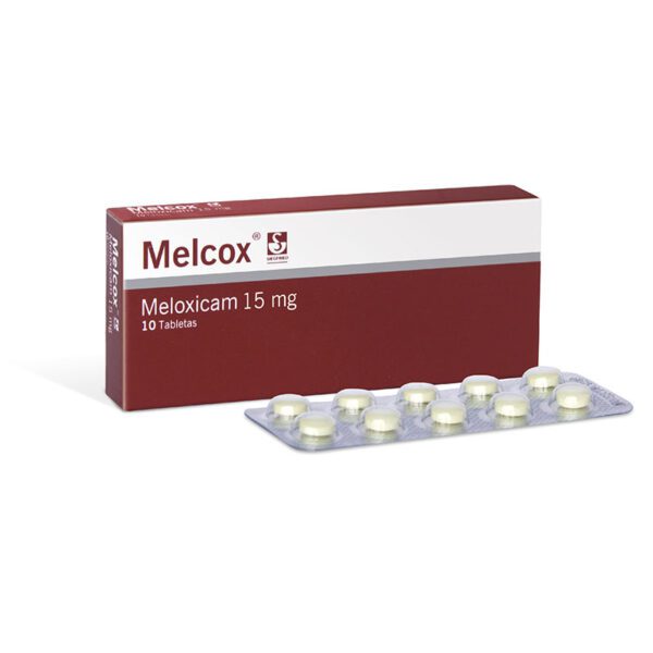 Melcox 15 Mg 10 Tabletas