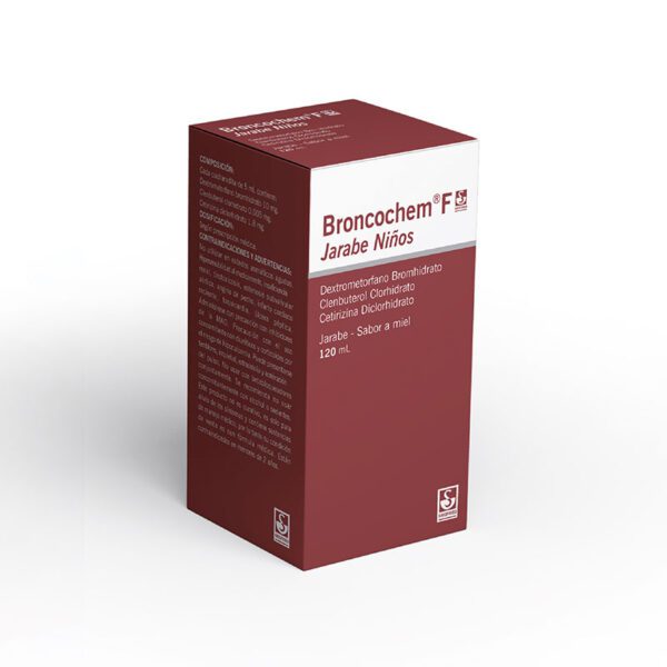 Broncochem F Pediatrico Jarabe 120 Ml - Imagen 2