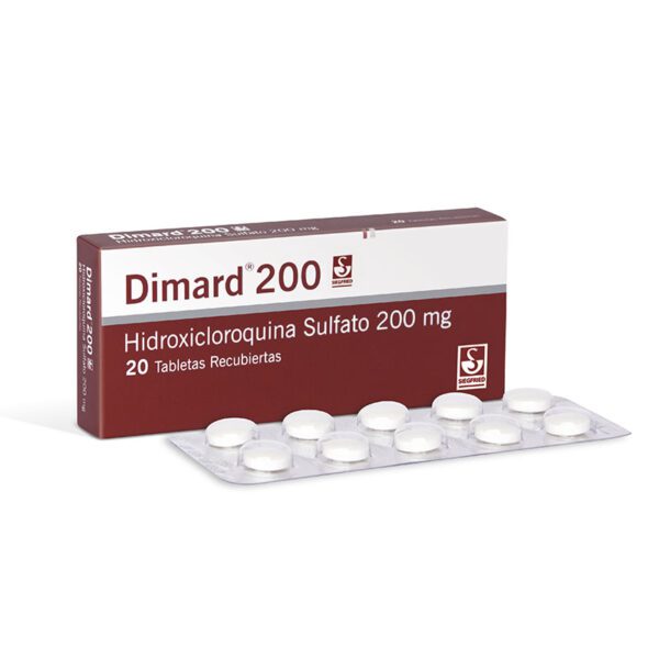 Dimard 200 Mg 20 Tabletas (3%+)(A)(Pae) - Imagen 2