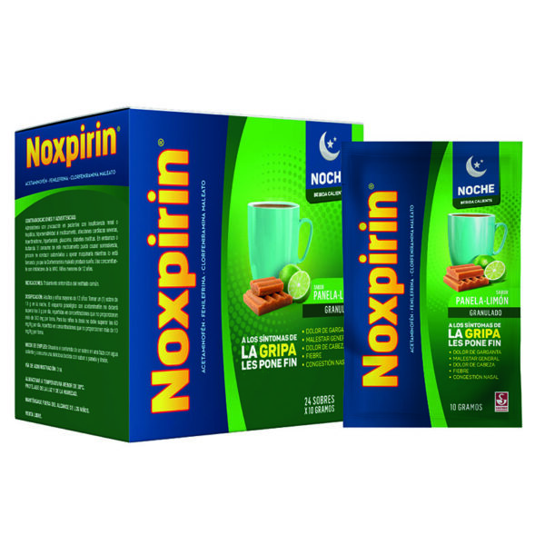 Noxpirin F Adul.Noche Panela Limon 24Sbs