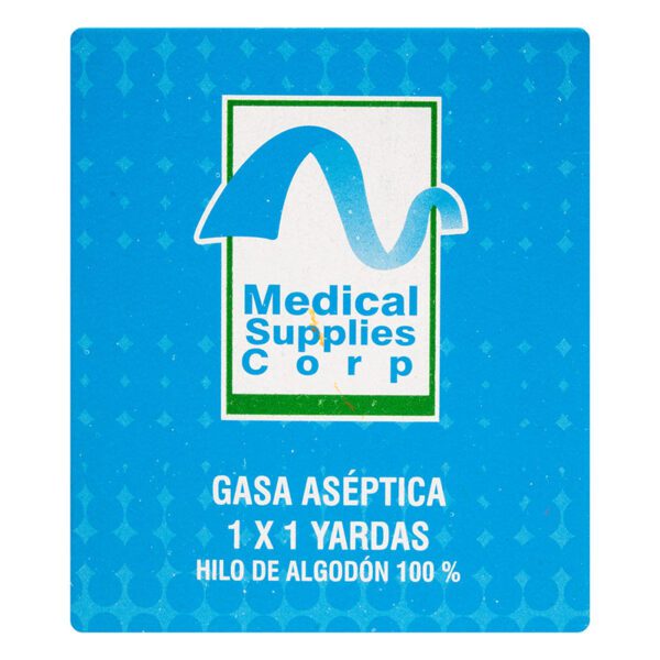 Gasa Medical 1X1 Cuadrada