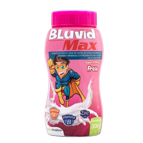 Alimento Bluvid Max Ninos Fresa 300 Gr