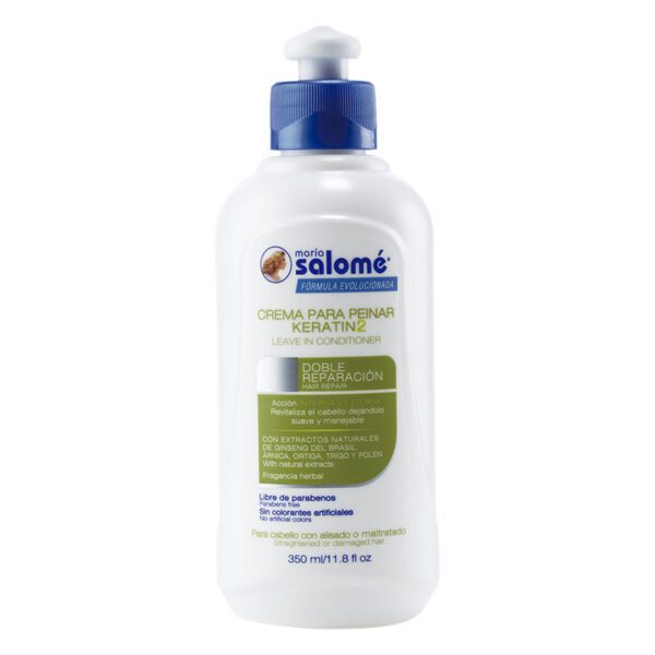 Crema Para Peinar Maria Salome Keratin 2 Sin Sal 350 Ml - Imagen 2