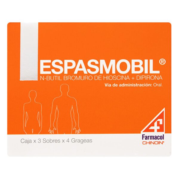 Espasmobil 3 Sobres 4 Tabletas