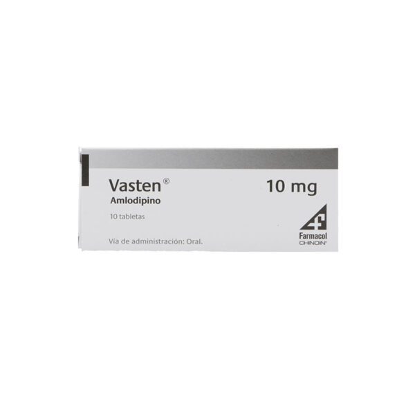 Vasten 10 Mg 10 Tabletas