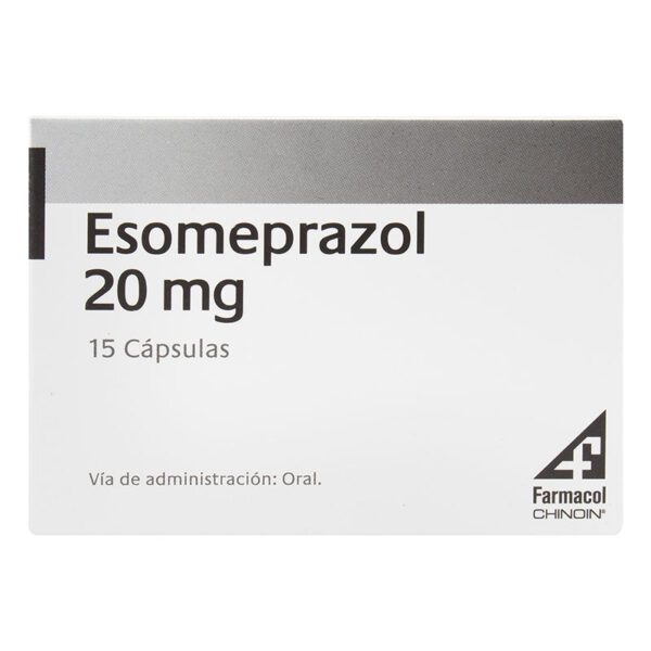 Esomeprazol 20Mg 15 Cápsulas