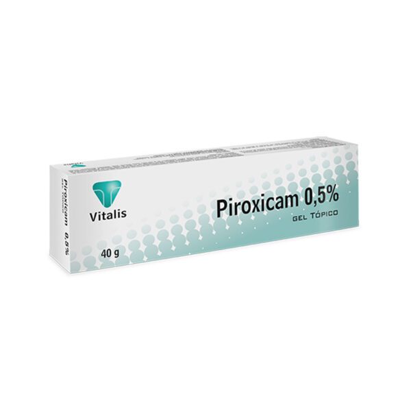 Piroxicam Gel 0.5% 40 Gr Vt