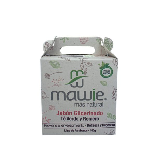 Jabon Mawie Te Verde Romero 100 Gr