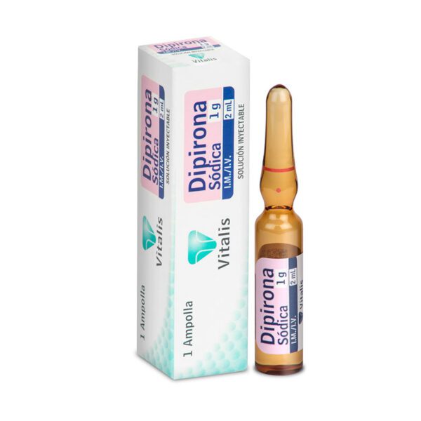 Dipirona 1G/2 Ml 1 Ampolla - Imagen 2