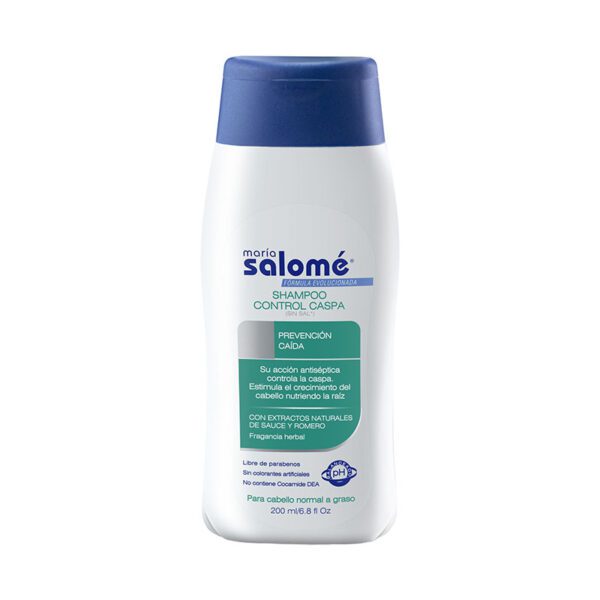 Shampoo Maria Salome Control Caspa Sin Sal 200 Ml - Imagen 2