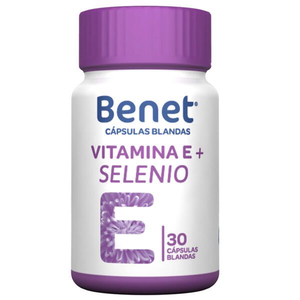 Benet Vit.E+Selenio 30 Capsulas Blandas