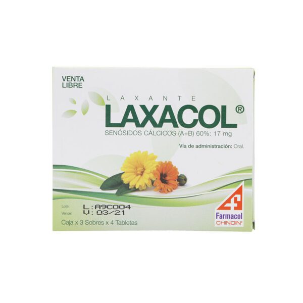 Laxacol 3 Sobres 4 Tabletas