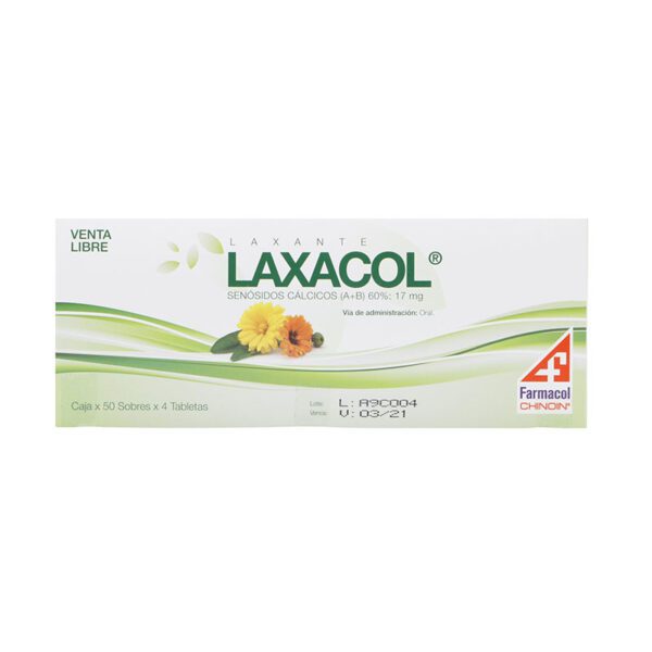 Laxacol 200 Tabletas (A) - Imagen 2