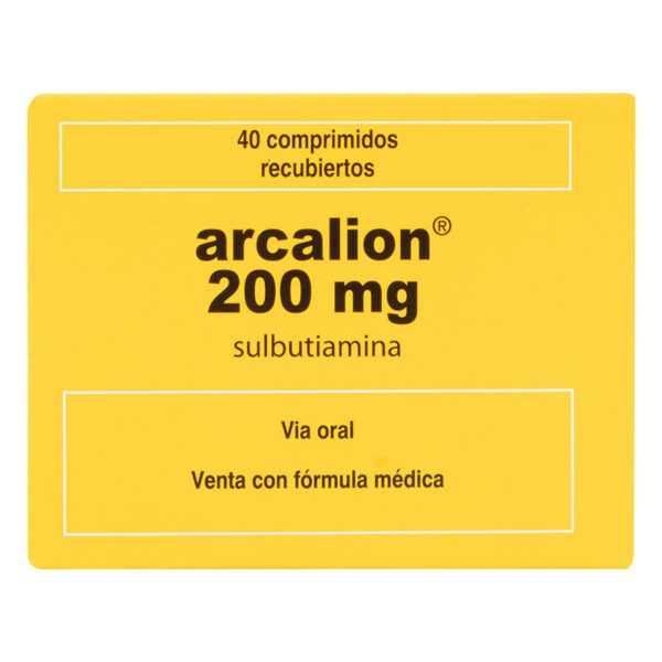 Arcalion 200 Mg 40 Tabletas (A) (Pae) - Imagen 2