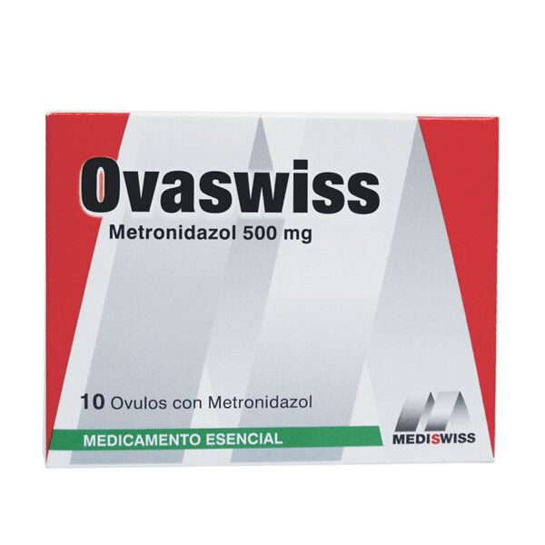 Ovaswiss Metronidazol 500 Mg 10 Óvulos