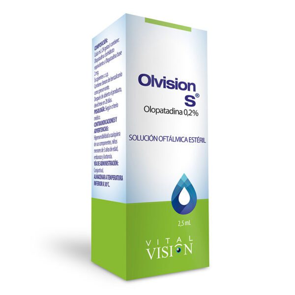 Olvision S 0.2% Oftálmico 2.5 Ml Vt - Imagen 2