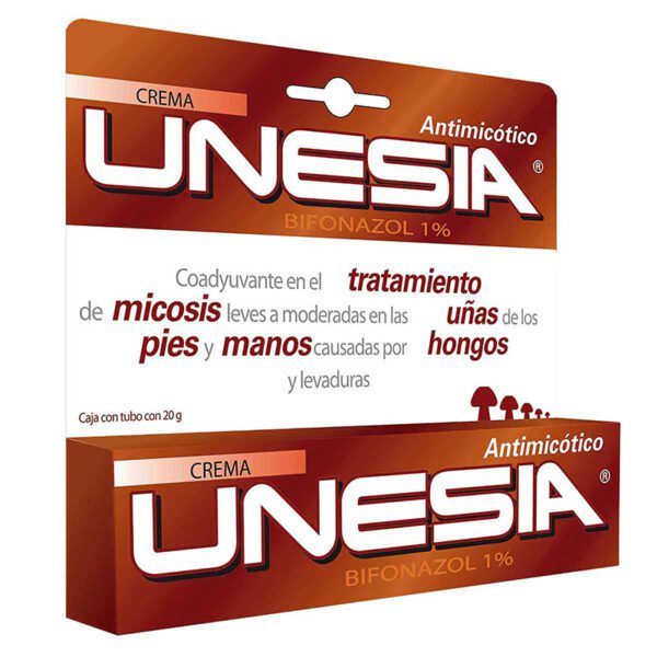 Unesia Crema Antimicotico 20 Gr(Sf) - Imagen 2