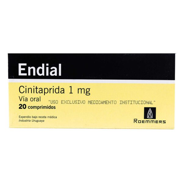 Endial 1 Mg 20 Tabletas - Imagen 2