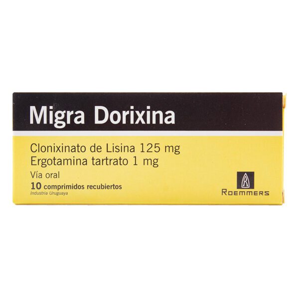 Migra Dorixina 10 Tabletas