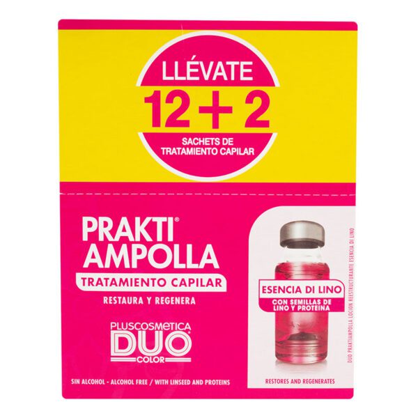 Prakti Ampolla Loc Restr Lino 17 Ml Lleve 12 + 2 - Imagen 2