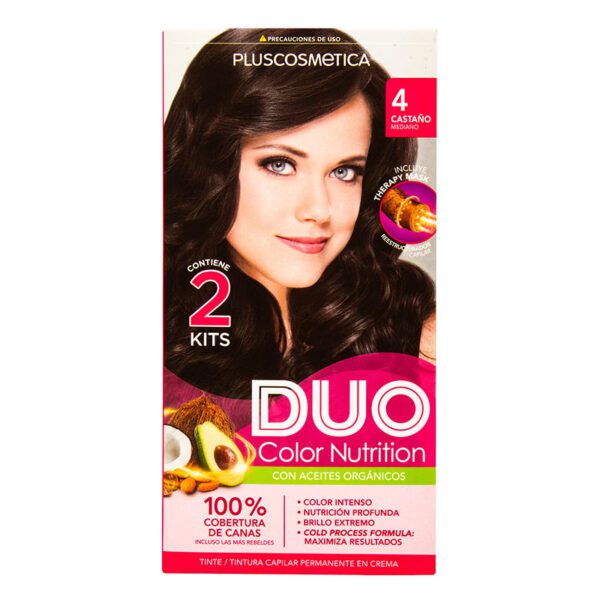 Duo Color Nutrition 4 Castaño Mediano - Imagen 2