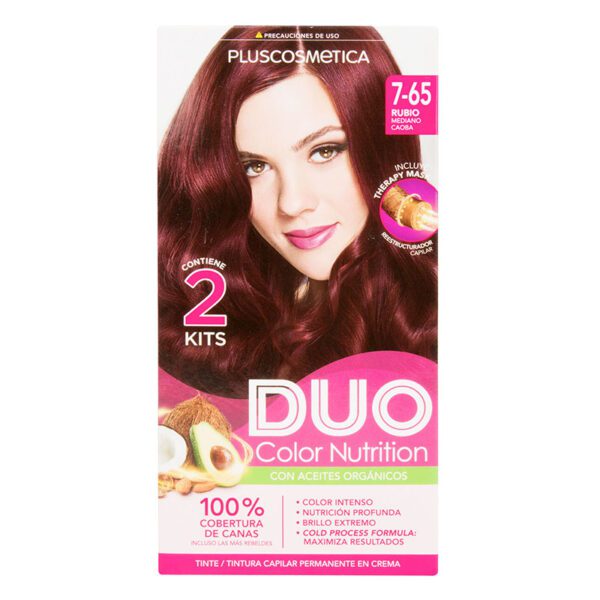 Duo Color Nutrition.7-65 Rubio Medio Caoba - Imagen 2