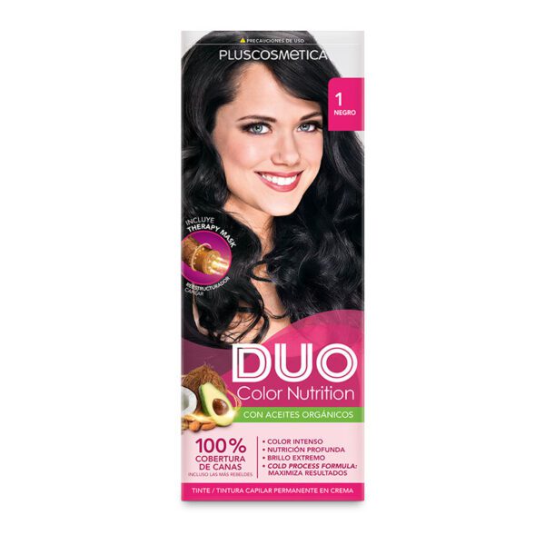 Duo Color Nutrition Crem Minikit 1 Negro - Imagen 2