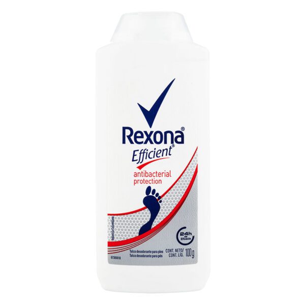 Rexona Efficient Talco Antibacterial 100 G - Imagen 2