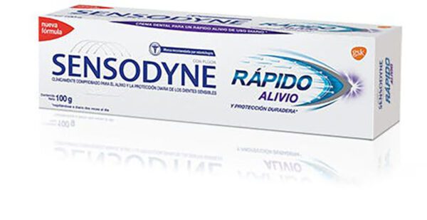 Crema Dental Sensodyne Repara Y Protege Blanqueador 100 Gr