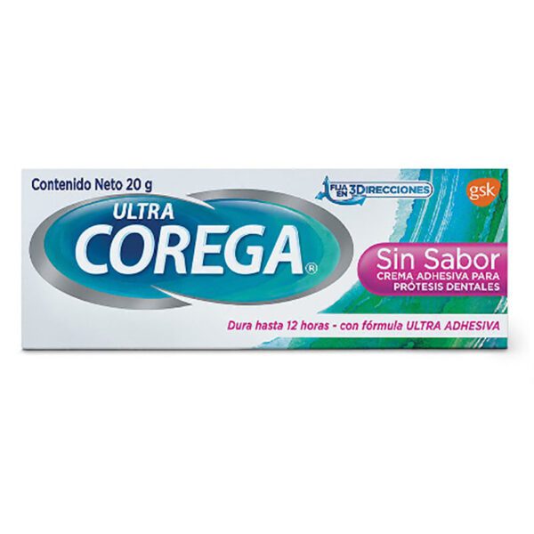 Crema Corega 3 Direcciones Ultra Sin Sabor 20 Gr - Imagen 2