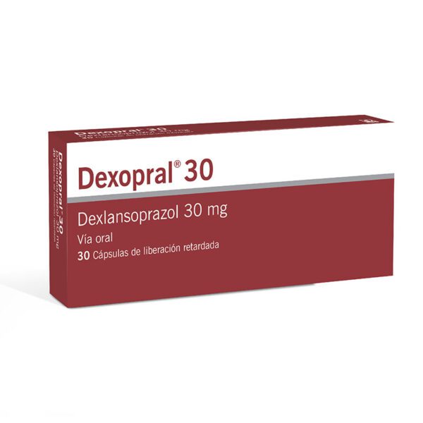 Dexopral 30 Mg 30 Cápsulas