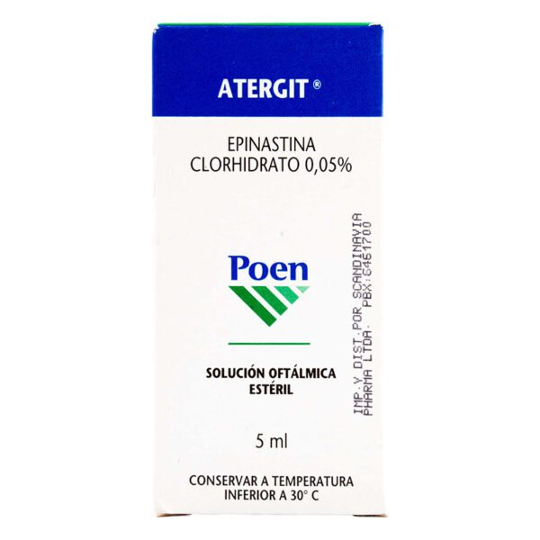 Atergit 05 % Solución Oftálmica 5 Ml