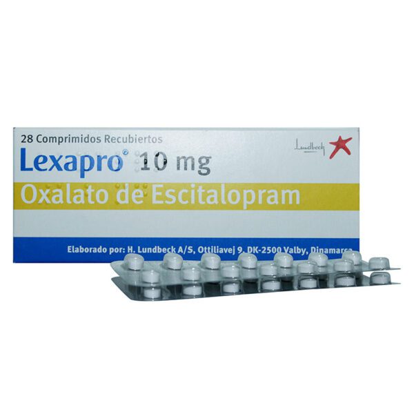 Lexapro 10 Mg 28 Tabletas (3%+)(A)(Pae) - Imagen 2