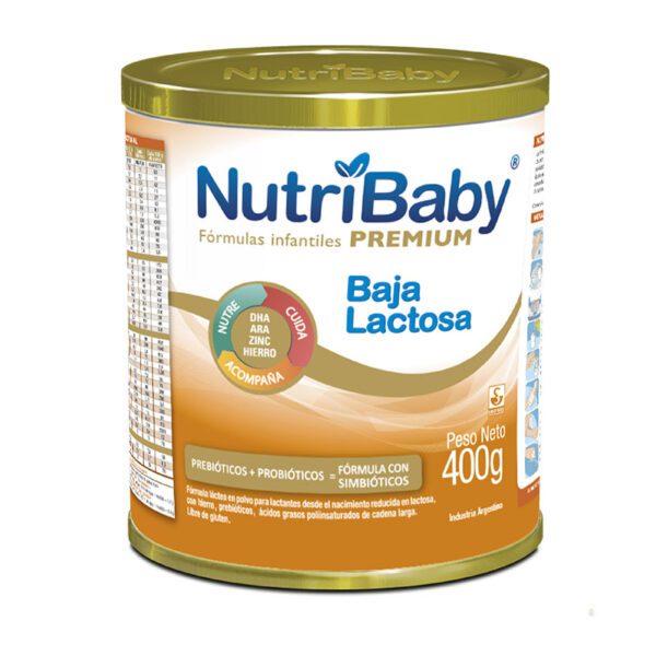 Nutribaby Baja Lactosa 400 Gr - Imagen 2