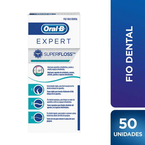 Seda Dental Oral B Super Seda 50 Unidades - Imagen 2