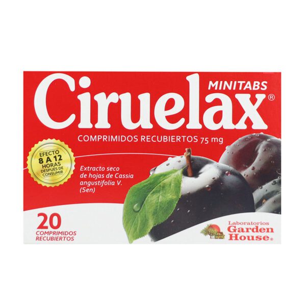 Ciruelax Minitabs 20 Comprimidos - Imagen 2