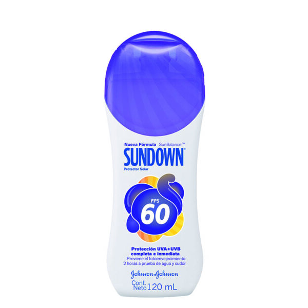 Bloqueador Sundown Fps 60 Adulto 120 Ml