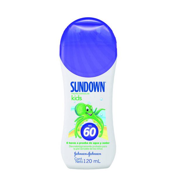 Bloqueador Sundown Fps 60 Kids 120 Ml