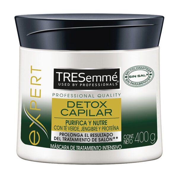 Crema Tratamiento Tresemme Expert Detox Capilar 400Ml