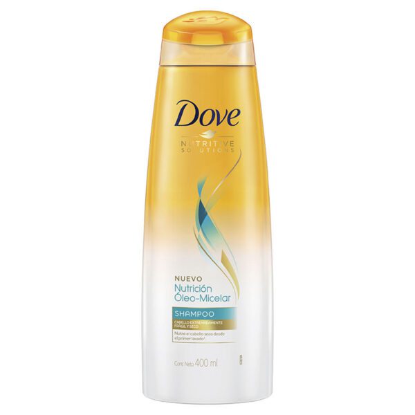 Shampoo Dove Nutrición Óleo Micelar 400 Ml - Imagen 2