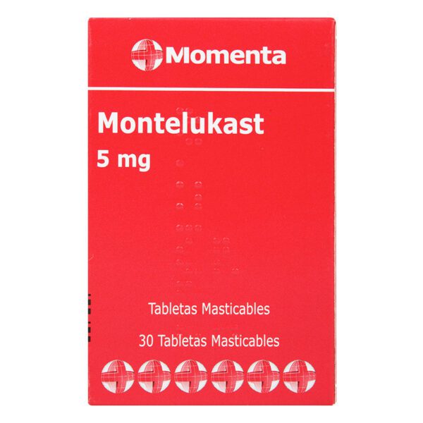 Montelukast 5Mg 30 Tabletas Momenta(Mr)(31437) - Imagen 2