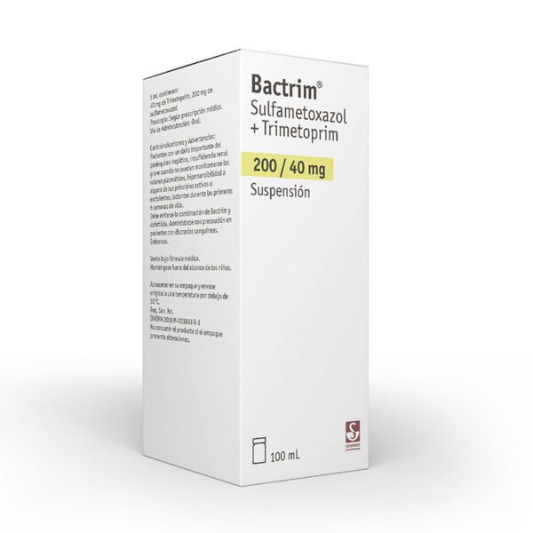 Bactrim 40+200 Mg Suspensión 100 Ml - Imagen 2