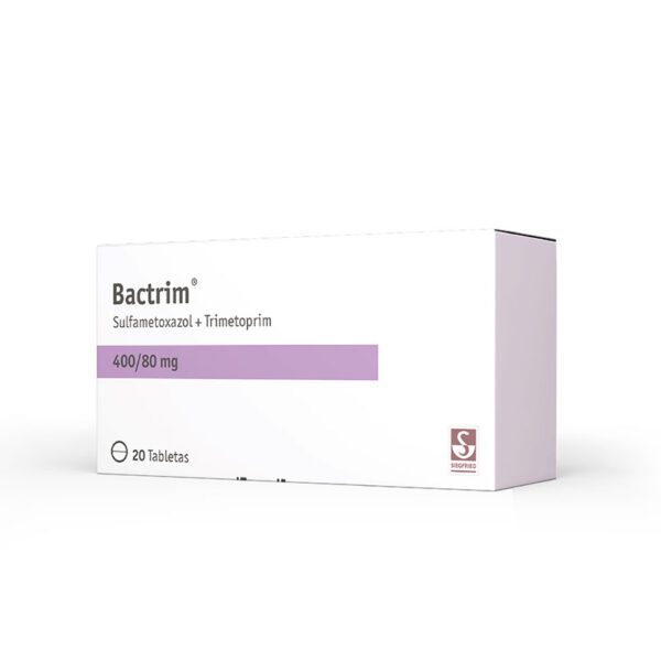 Bactrim 80+400 Mg 20 Tabletas - Imagen 2